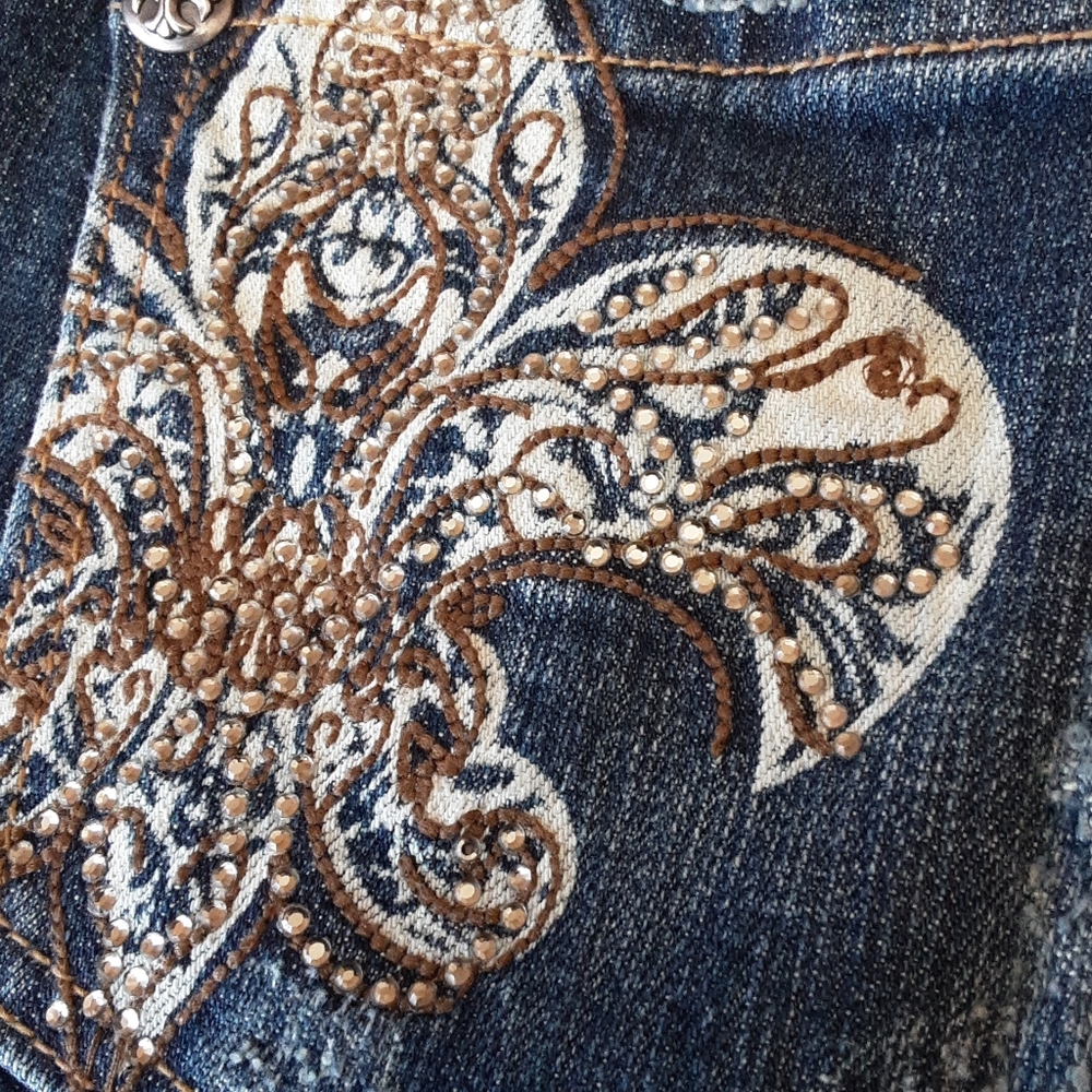 ❤❤HP❤❤Miss Me Boot Cut Jeans - Picture 4 of 4